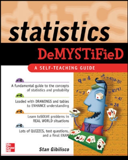 Book Cover for Statistics Demystified by Stan Gibilisco