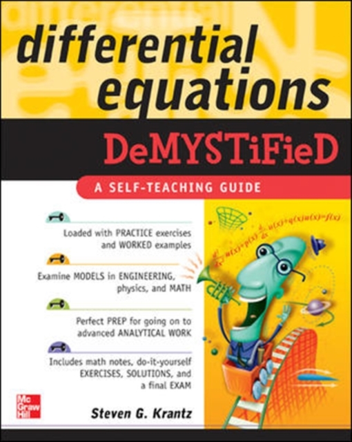 Book Cover for Differential Equations Demystified by Steven G. Krantz