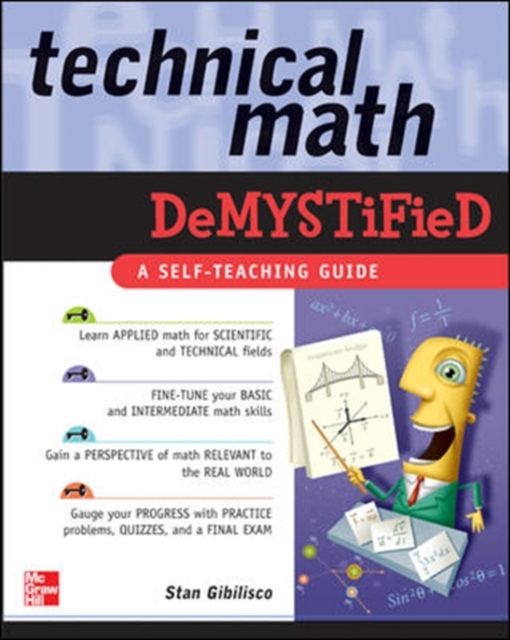 Book Cover for Technical Math Demystified by Stan Gibilisco