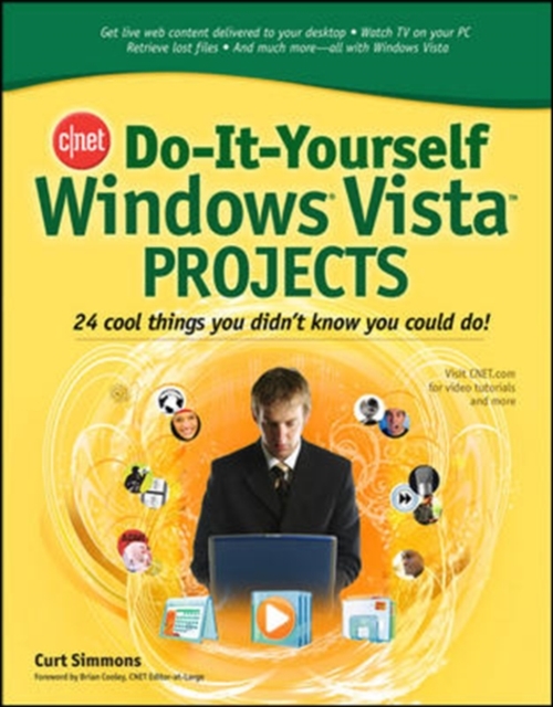 Book Cover for CNET Do-It-Yourself Windows Vista Projects by Curt Simmons