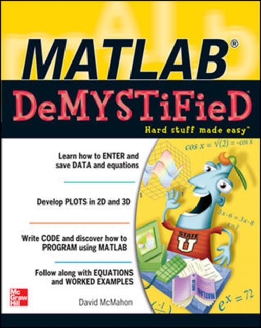 Book Cover for MATLAB Demystified by David McMahon