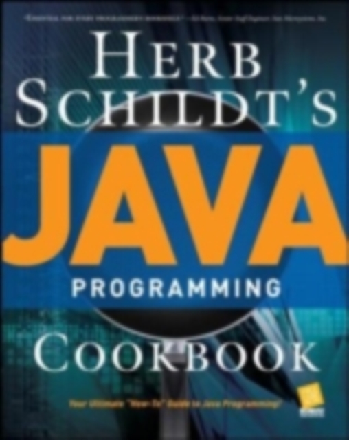 Book Cover for Herb Schildt's Java Programming Cookbook by Herbert Schildt