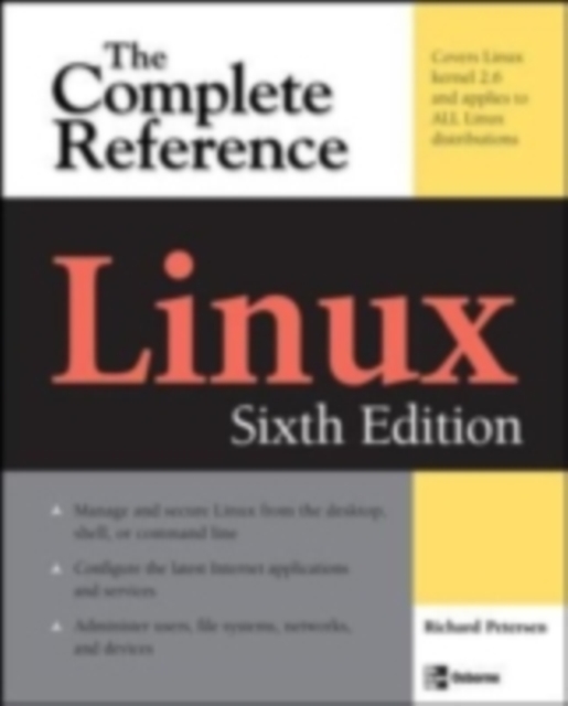 Book Cover for Linux: The Complete Reference, Sixth Edition by Richard Petersen