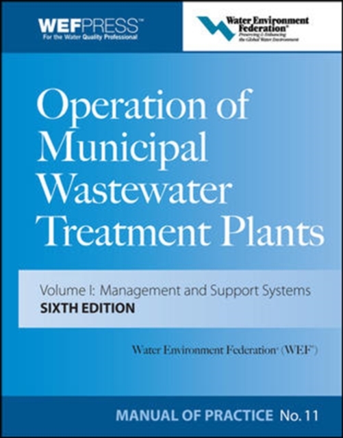 Book Cover for Operation of Municipal Wastewater Treatment Plants by Water Environment Federation