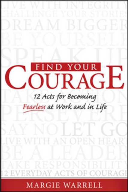 Book Cover for Find Your Courage by Margie Warrell