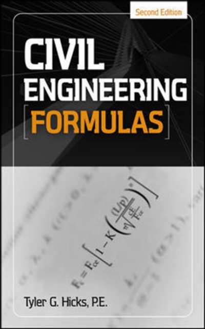 Book Cover for Civil Engineering Formulas by Tyler G. Hicks