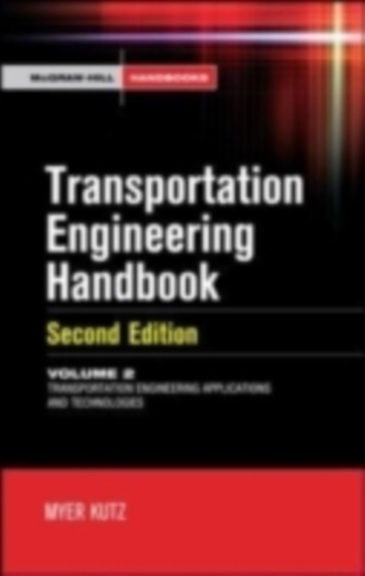 Book Cover for Handbook of Transportation Engineering Volume II, 2e by Myer Kutz