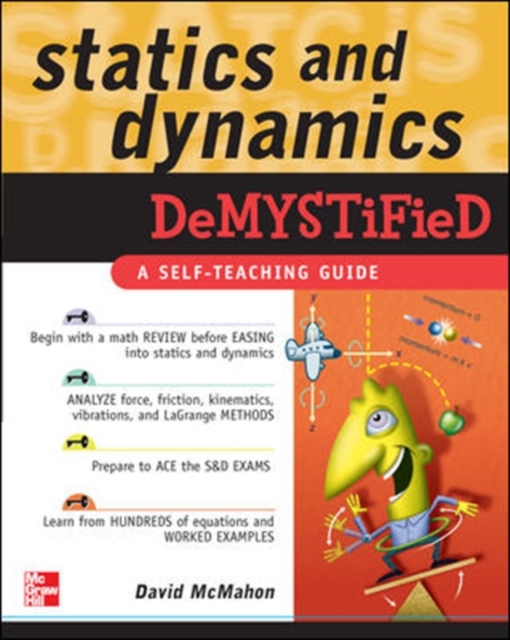 Book Cover for Statics and Dynamics Demystified by David McMahon