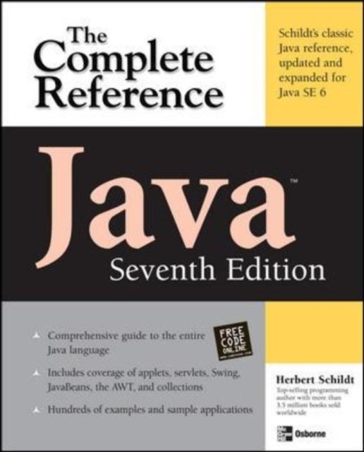 Book Cover for Java The Complete Reference, Seventh Edition by Herbert Schildt