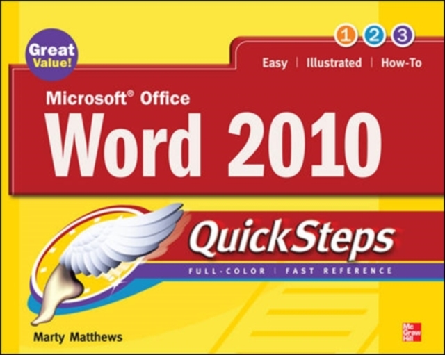 Book Cover for Microsoft Office Word 2010 QuickSteps by Marty Matthews