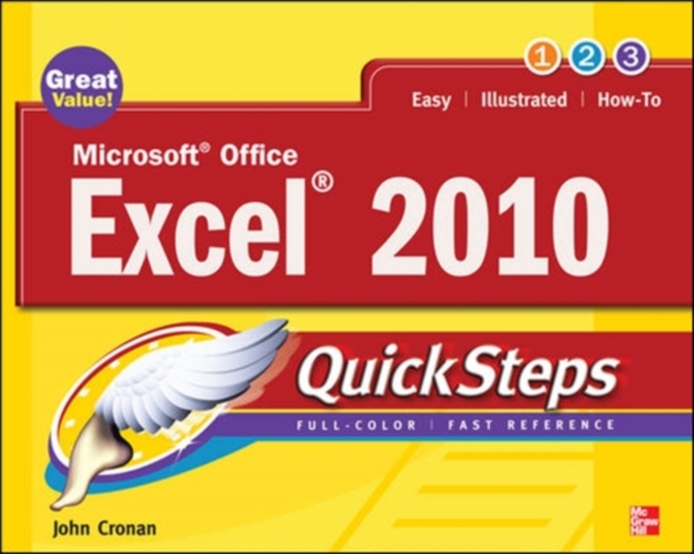 Book Cover for Microsoft Office Excel 2010 QuickSteps by John Cronan