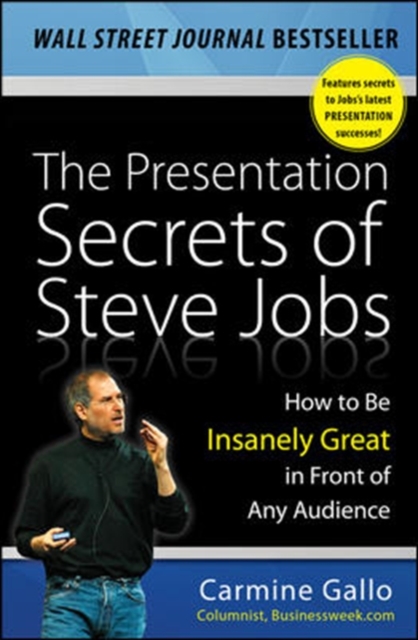 Book Cover for Presentation Secrets of Steve Jobs: How to Be Insanely Great in Front of Any Audience by Carmine Gallo