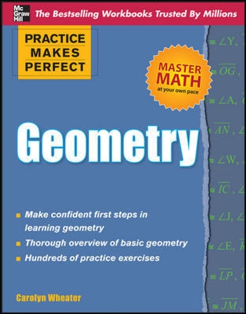 Book Cover for Practice Makes Perfect Geometry by Carolyn Wheater