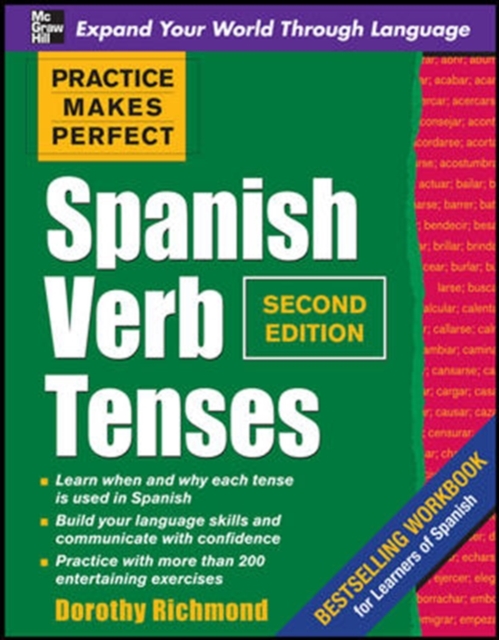 Book Cover for Practice Makes Perfect Spanish Verb Tenses 2/E (ENHANCED EBOOK) by Dorothy Richmond