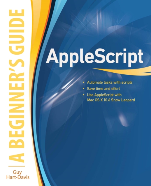 Book Cover for AppleScript: A Beginner's Guide by Guy Hart-Davis