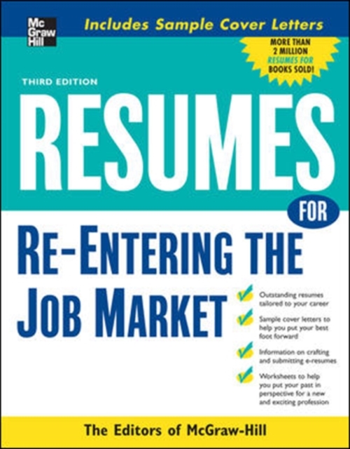 Book Cover for Resumes for Re-Entering the Job Market by McGraw Hill