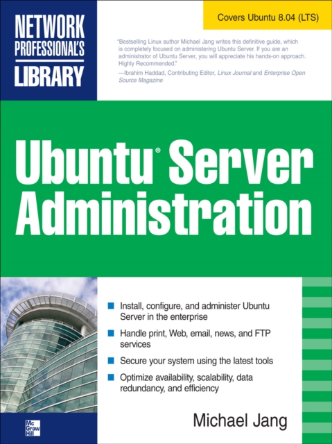 Book Cover for Ubuntu Server Administration by Michael Jang