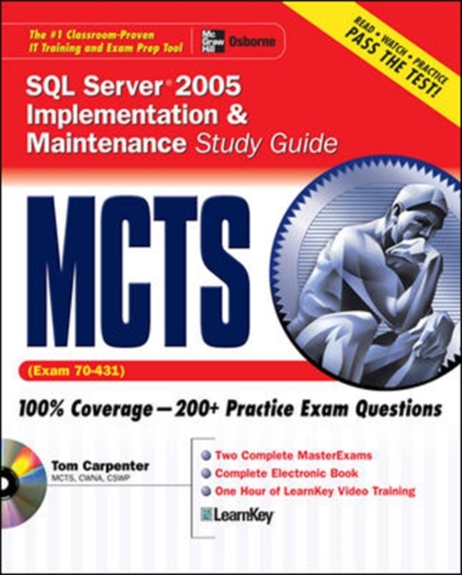 Book Cover for MCTS SQL Server 2005 Implementation & Maintenance Study Guide (Exam 70-431) by Tom Carpenter