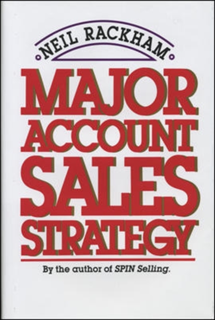 Book Cover for Major Account Sales Strategy by Neil Rackham