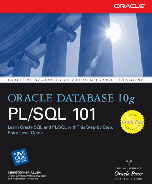 Book Cover for Oracle Database 10g PL/SQL 101 by Christopher Allen