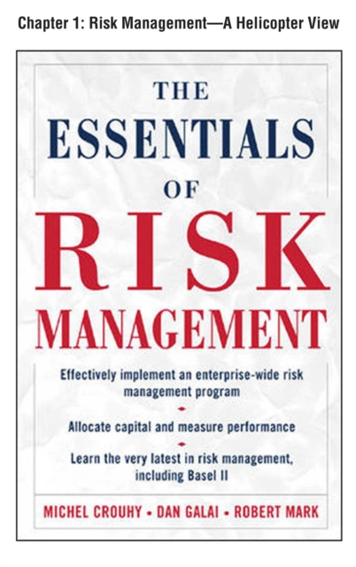 Book Cover for Essentials of Risk Management, Chapter 1 by Michel Crouhy, Dan Galai, Robert Mark