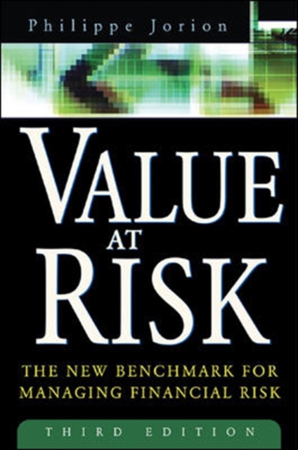 Book Cover for Value at Risk, 3rd Ed. by Philippe Jorion