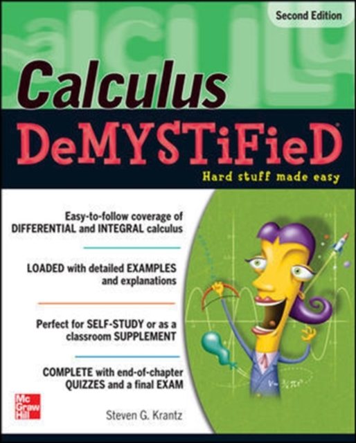 Book Cover for Calculus DeMYSTiFieD, Second Edition by Steven G. Krantz