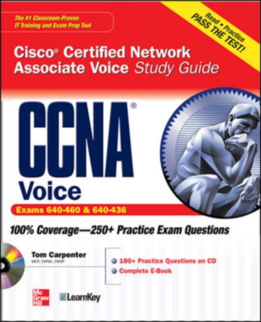 Book Cover for CCNA Cisco Certified Network Associate Voice Study Guide (Exams 640-460 & 642-436) by Tom Carpenter