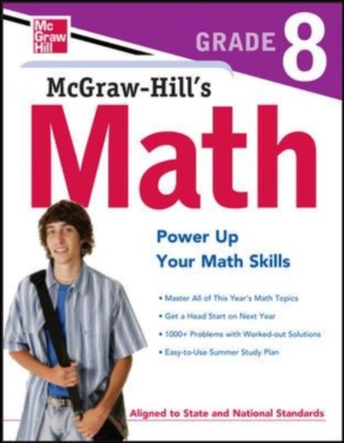 Book Cover for McGraw-Hill's Math Grade 8 by McGraw Hill