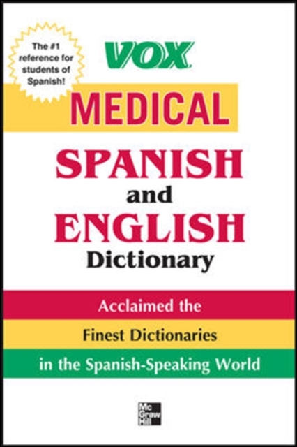 Book Cover for Vox Medical Spanish and English Dictionary by Vox