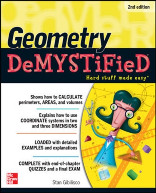 Book Cover for Geometry DeMYSTiFieD, 2nd Edition by Stan Gibilisco