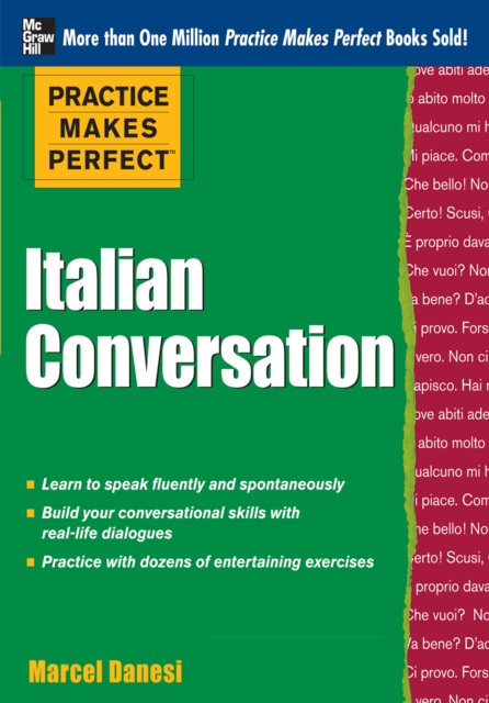 Book Cover for Practice Makes Perfect: Italian Conversation by Marcel Danesi