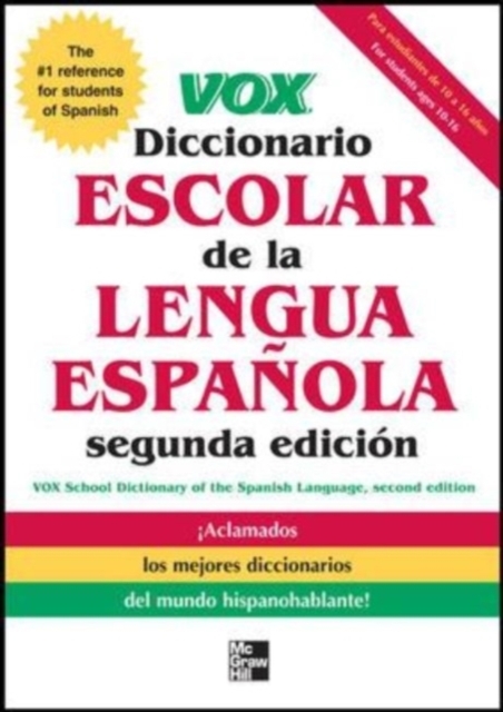 Book Cover for VOX Diccionario Escolar, 2nd Edition by Vox