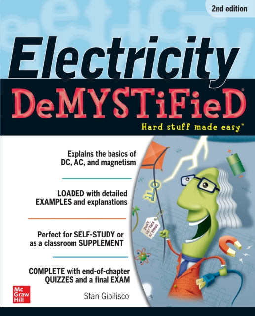 Book Cover for Electricity Demystified, Second Edition by Stan Gibilisco