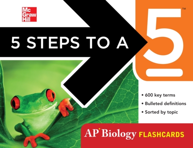 Book Cover for 5 Steps to a 5 AP Biology Flashcards by Mark Anestis