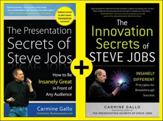 Book Cover for Business Secrets of Steve Jobs: Presentation Secrets and Innovation secrets all in one book! (EBOOK BUNDLE) by Carmine Gallo