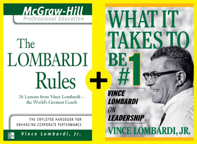 Book Cover for Lombardi - Rules and Lessons on What It Takes to Be #1 (EBOOK BUNDLE) by Lombardi, Vince