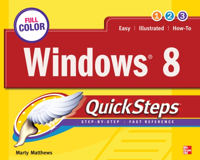 Book Cover for Windows 8 QuickSteps by Marty Matthews