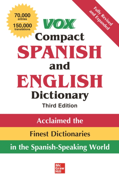 Book Cover for Vox Compact Spanish and English Dictionary, Third Edition (Paperback) by Vox