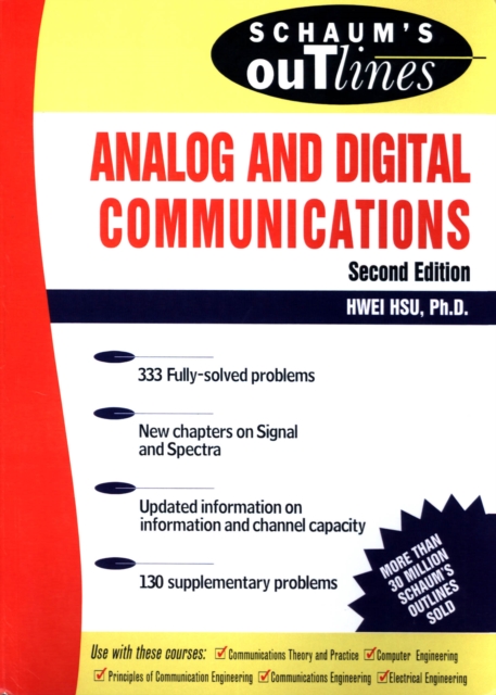 Book Cover for Schaum's Outline of Analog and Digital Communications by Hsu, Hwei P.