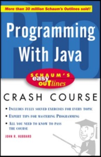 Book Cover for Schaum's Easy Outline of Programming with Java by Hubbard, John R.