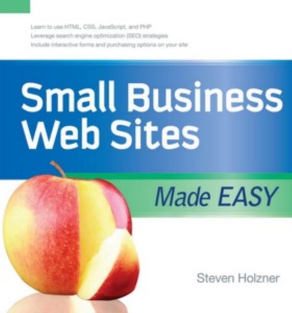 Book Cover for Small Business Web Sites Made Easy by Steven Holzner