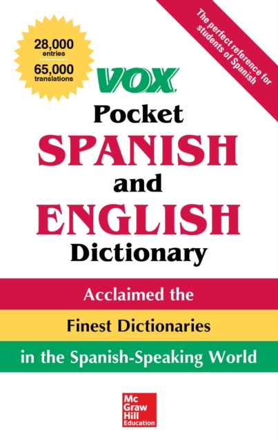 Book Cover for Vox Pocket Spanish-English Dictionary by Vox