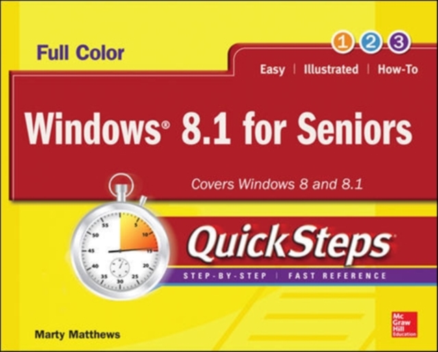 Book Cover for Windows 8.1 for Seniors QuickSteps by Marty Matthews