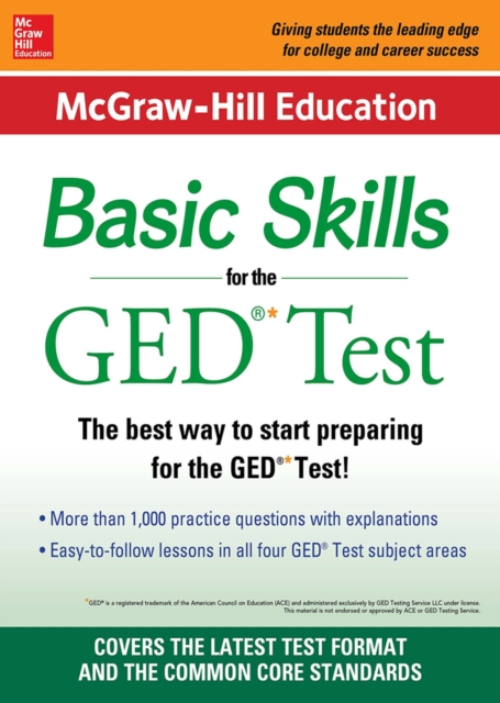 Book Cover for McGraw-Hill Education Basic Skills for the GED Test by McGraw Hill