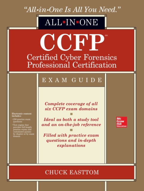 Book Cover for CCFP Certified Cyber Forensics Professional All-in-One Exam Guide by Chuck Easttom