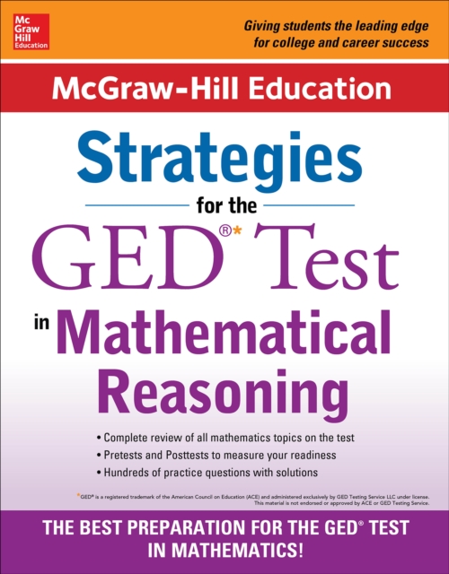 Book Cover for McGraw-Hill Education Strategies for the GED Test in Mathematical Reasoning by McGraw Hill