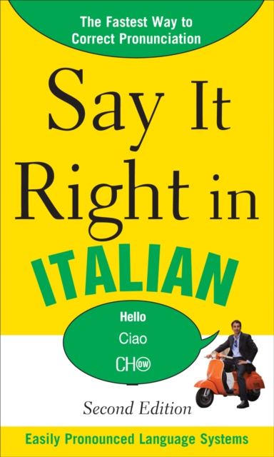 Book Cover for Say It Right in Italian by EPLS