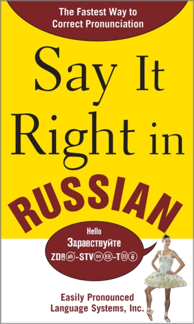 Book Cover for Say It Right in Russian by EPLS