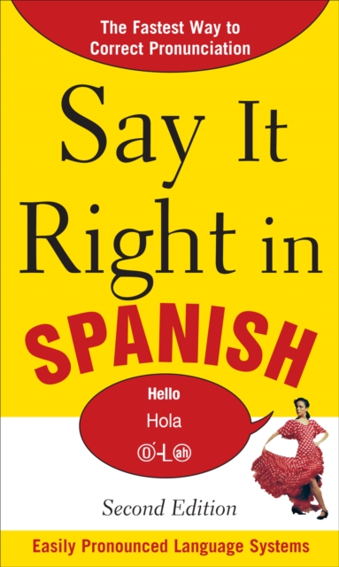 Book Cover for Say It Right in Spanish by EPLS